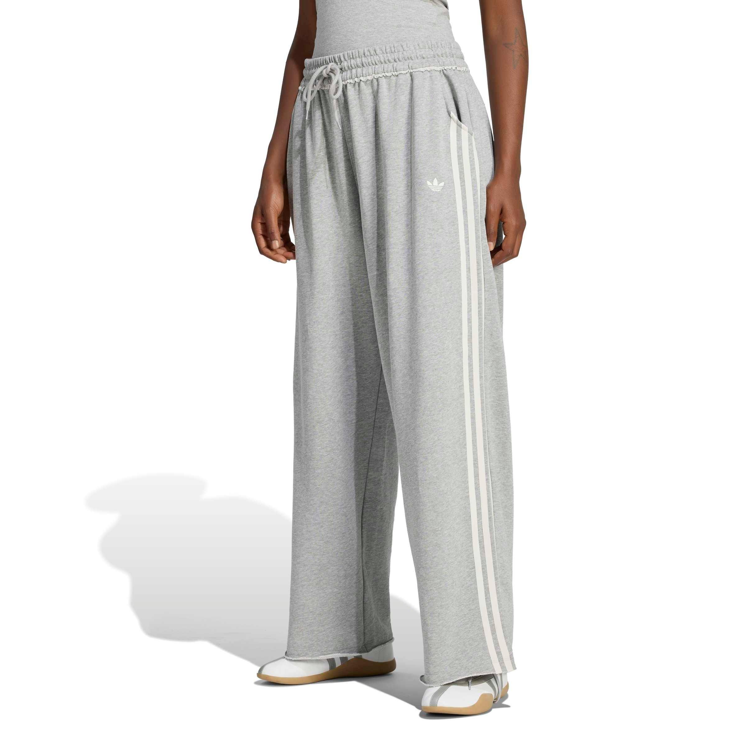 adidas Originals Women's Injection graphic Loose Sweat Joggers - Dk Grey - DK GREY